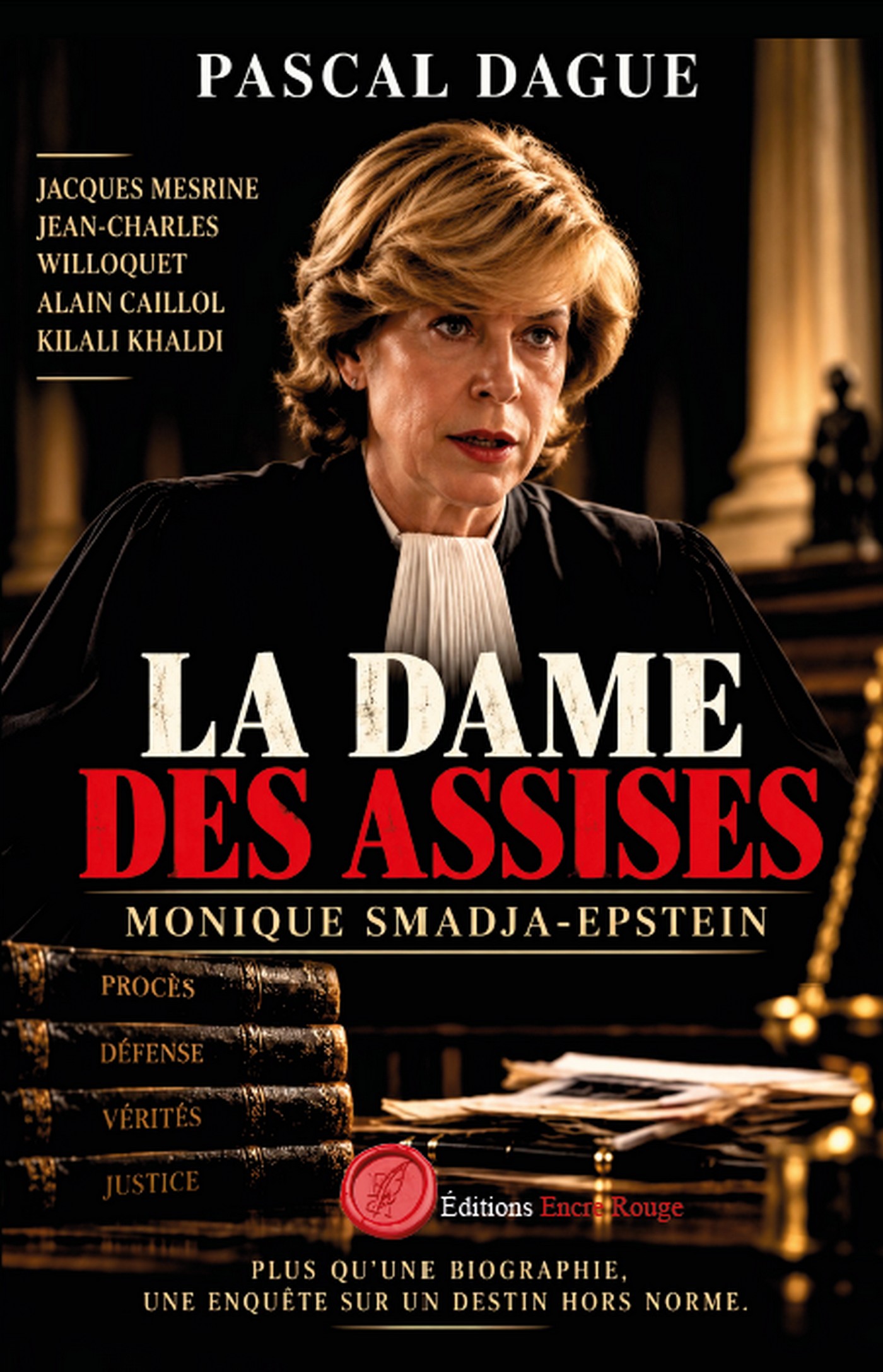 La dame des assises, écrit par Pascal Dague